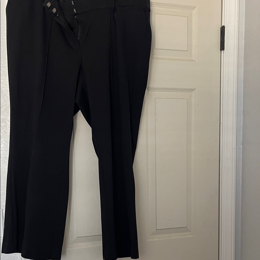 Lane Bryant Classic Black Trousers
